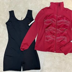 Adidas Zip up & Amiliashp One Piece for $50